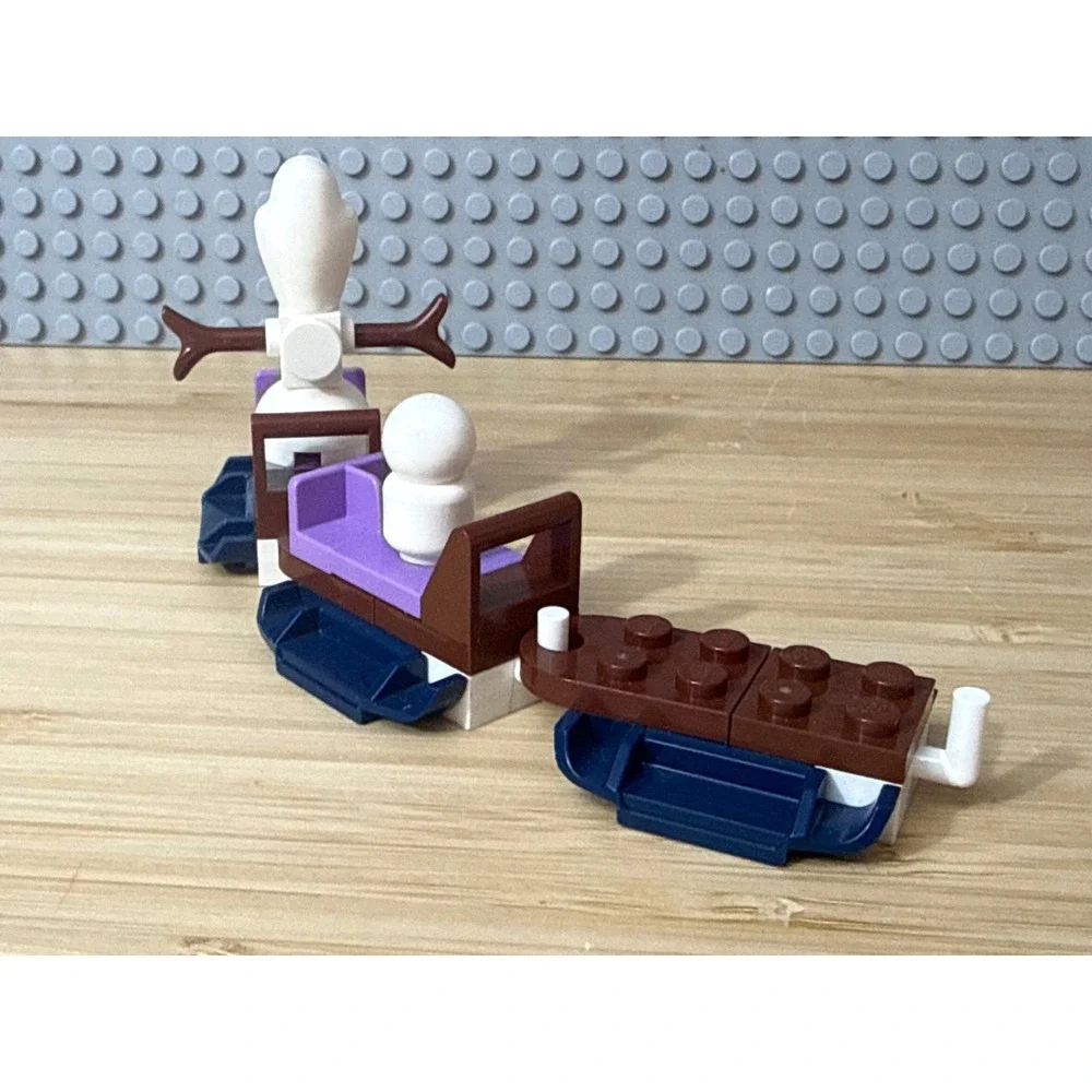 LEGO Disney Frozen 2 Marshmallow Snow Monster Olaf and Snowgie Sled Set